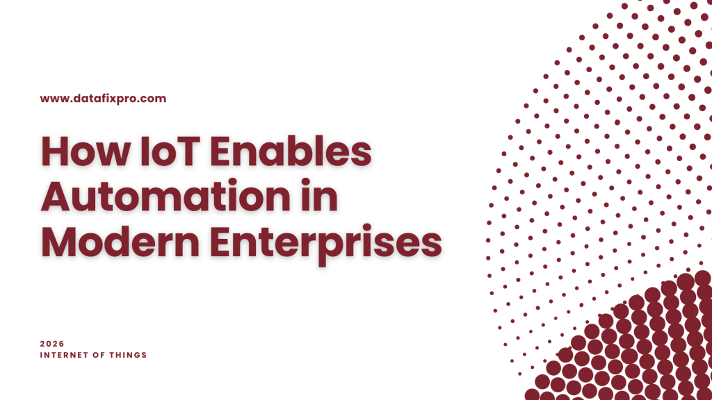 IoT Automation: How It Enables Enterprise Automation